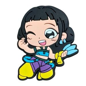 Zoey from KPop Demon Hunters Croc Charm